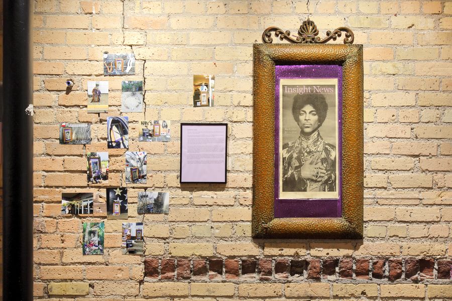 Jennifer Umolac, Portable Prince Shrine: The People’s Museum for Prince, 2018, installation view