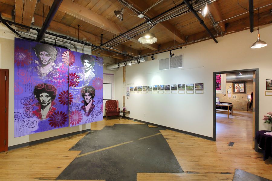 Erin Sayer: The People’s Museum for Prince, 2018, installation view
