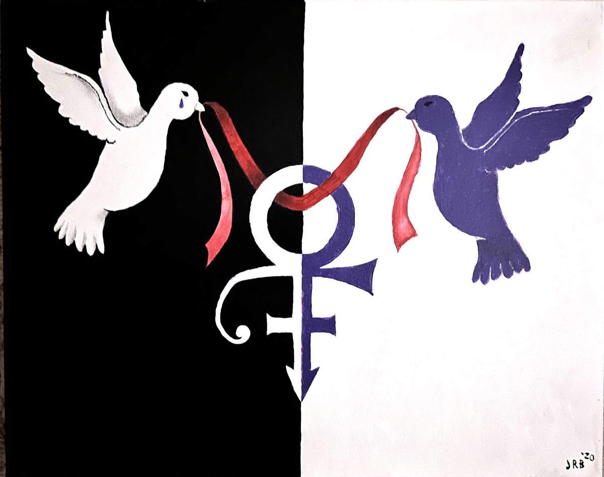 In Honor of Prince — artwork by Jason Bailey