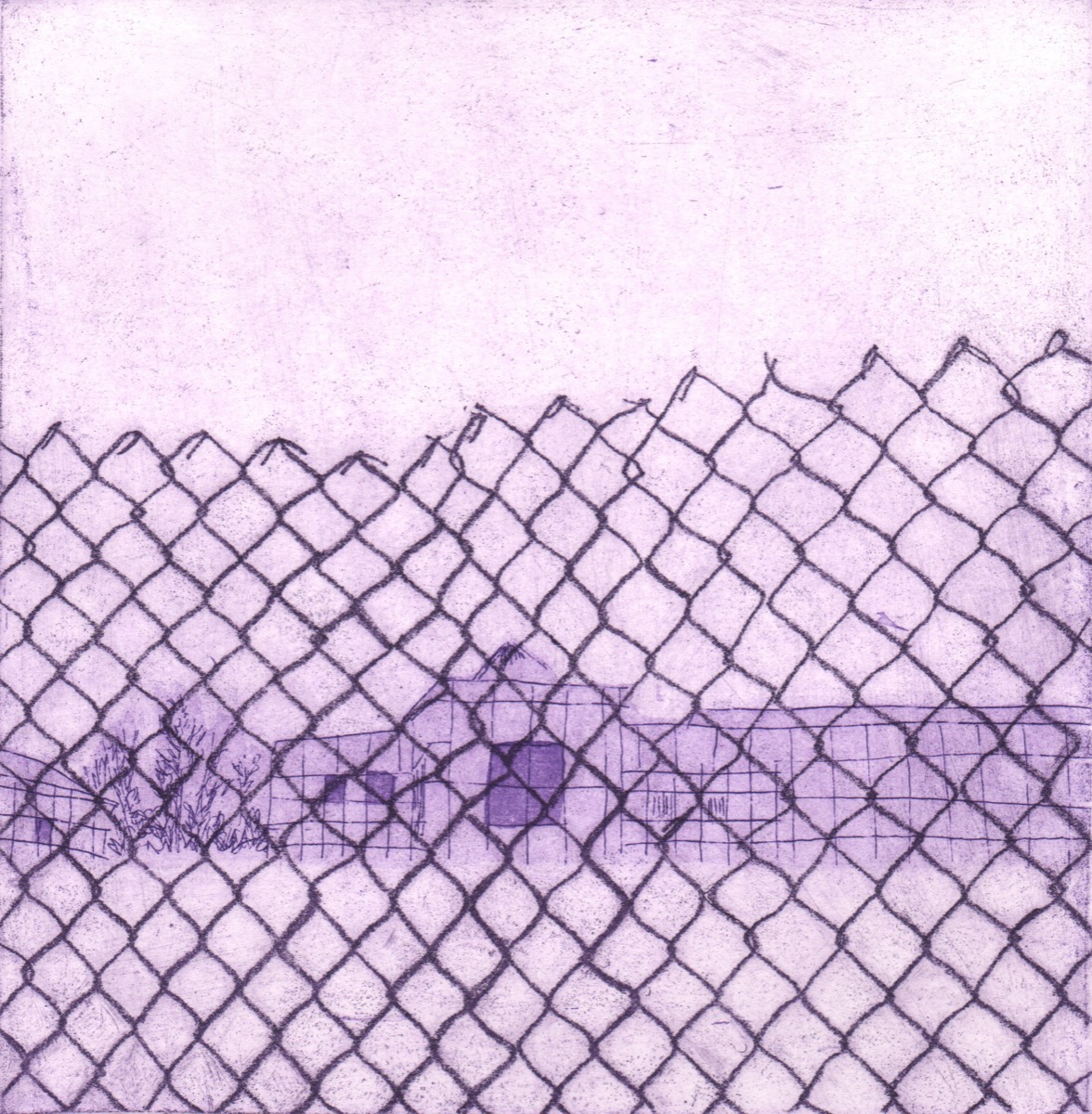 Paisley Park in Winter (Grace is Close to Home) — artwork by Kaitlin Frick