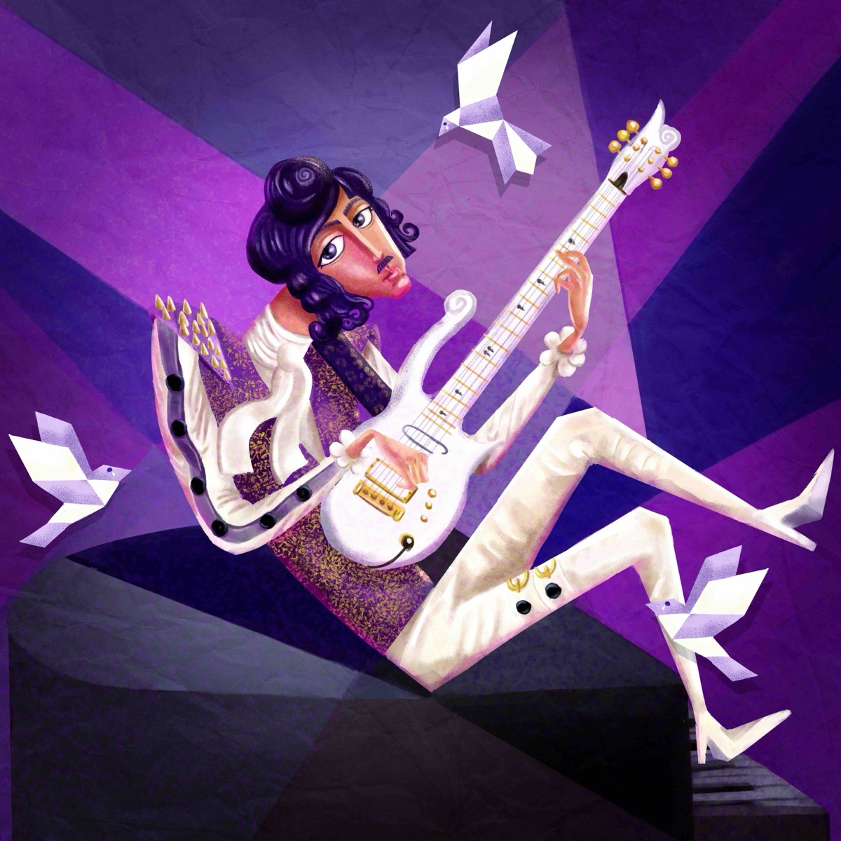 When Doves Cry — artwork by Myc Dazzle