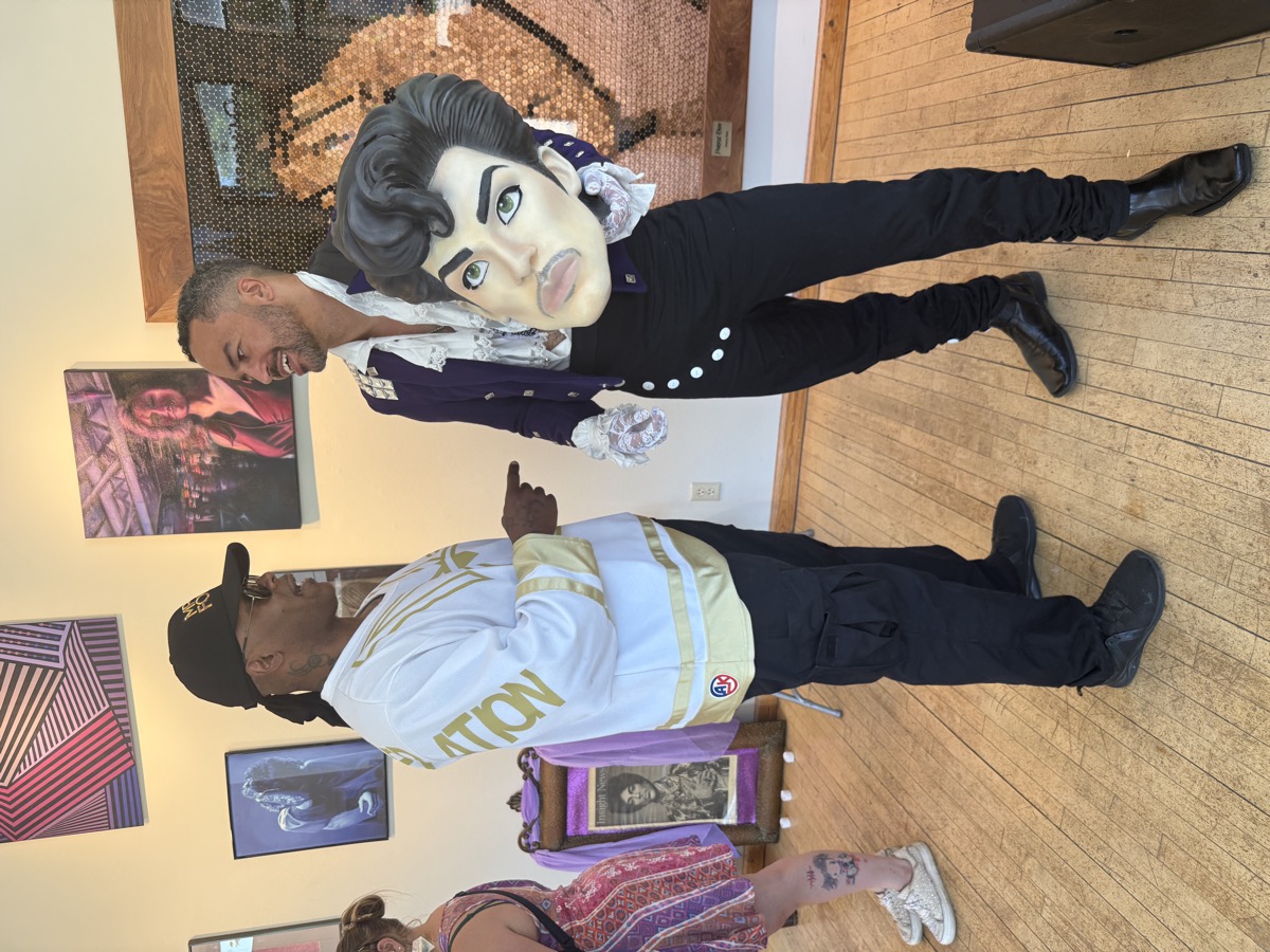 Event photo — Adrian Perryman at The People's Museum for Prince
