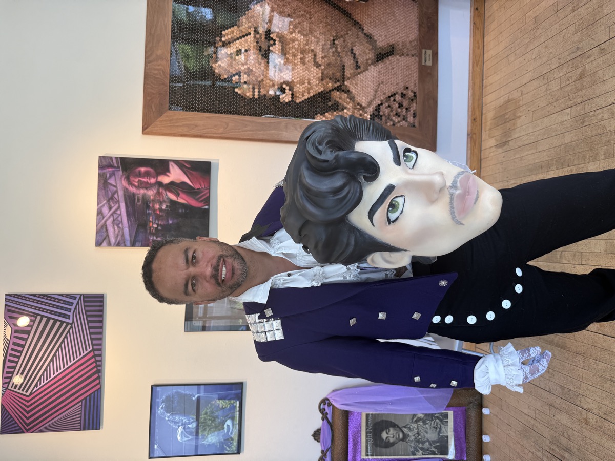 Event photo — Adrian Perryman at The People's Museum for Prince