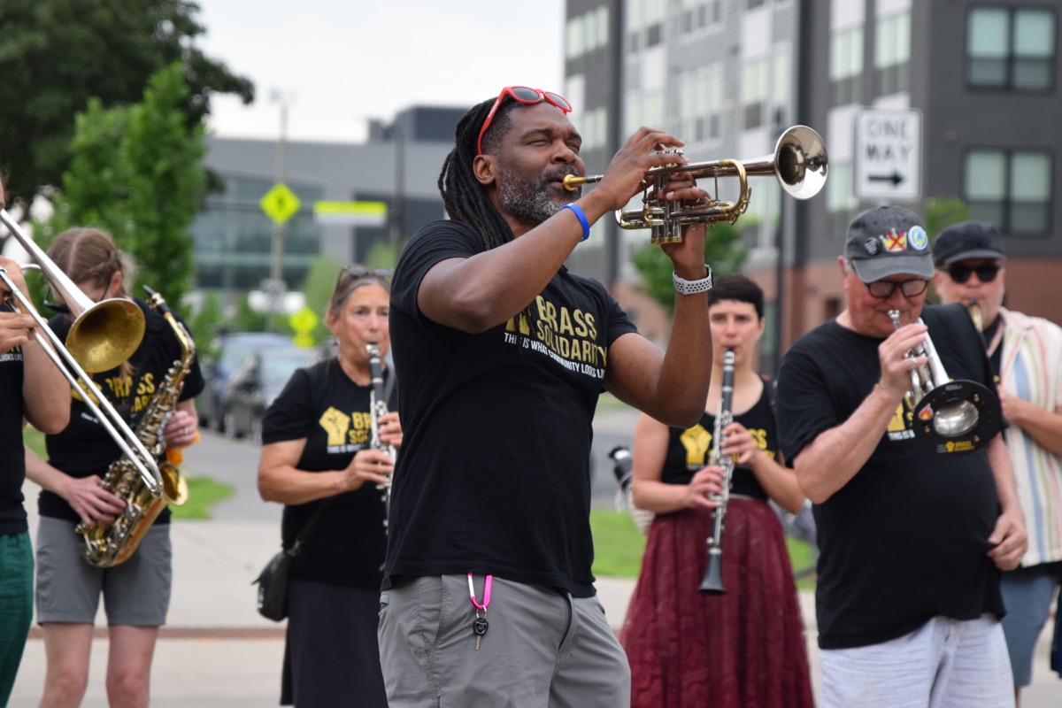 Event photo — Brass Solidarity at The People's Museum for Prince