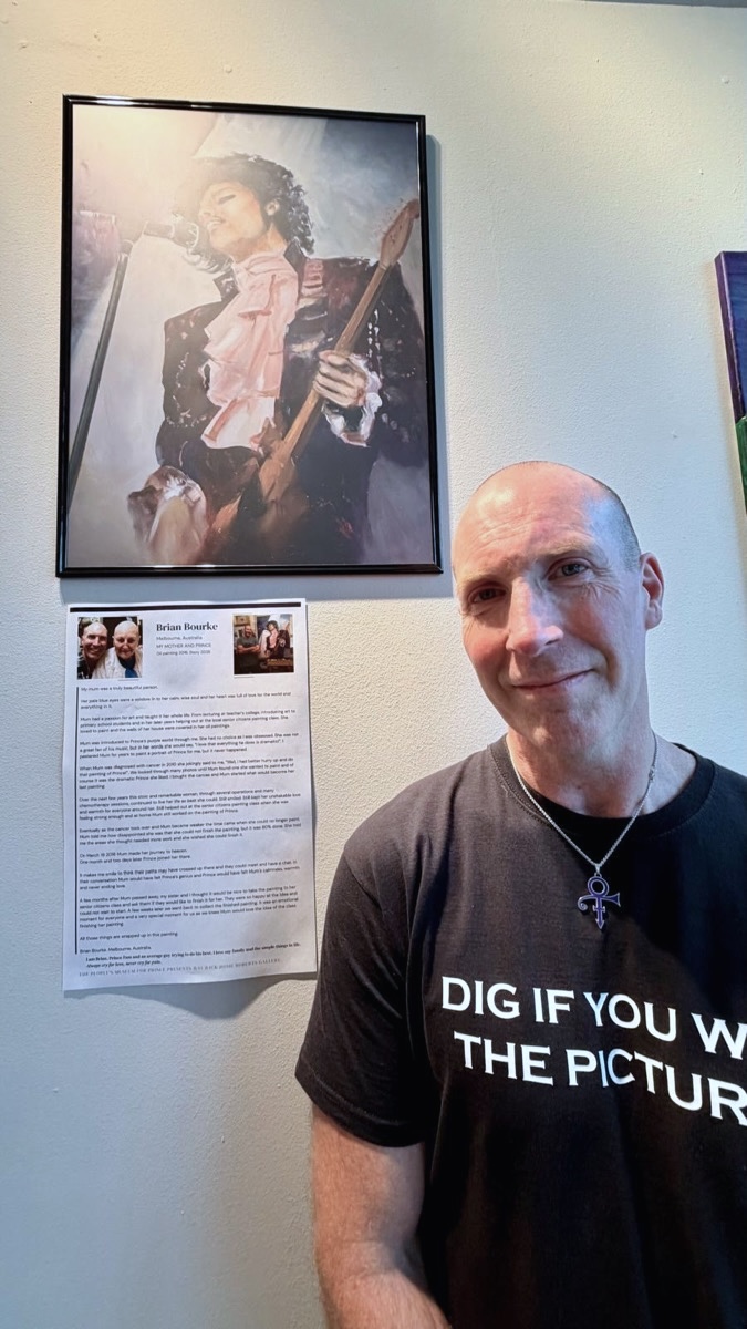 Event photo — Brian Bourke at The People's Museum for Prince