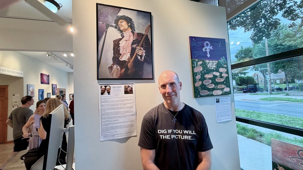 Event photo — Brian Bourke at The People's Museum for Prince