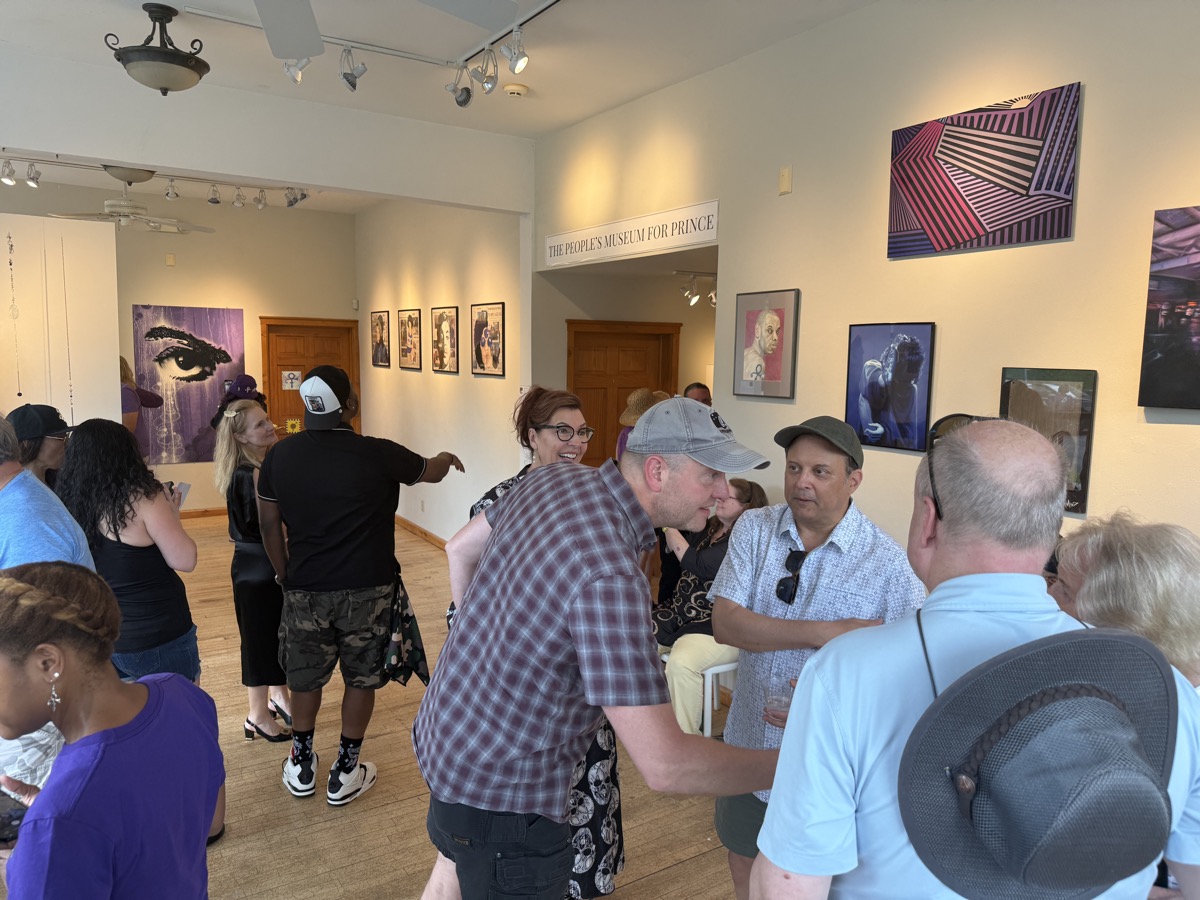 Event photo — Liz Bucheit at The People's Museum for Prince