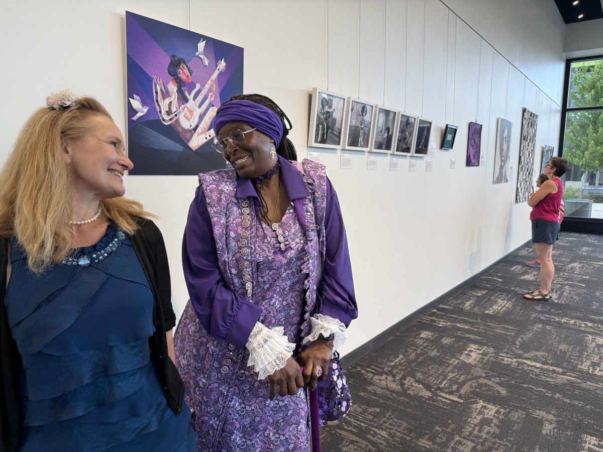 Event photo — Myc Dazzle at The People's Museum for Prince