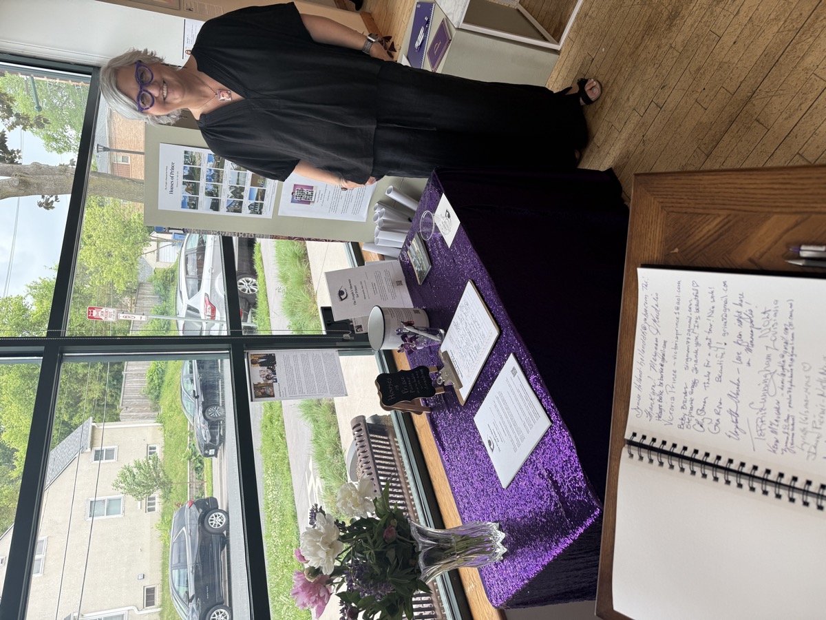 Event photo — Rebecca Langason at The People's Museum for Prince