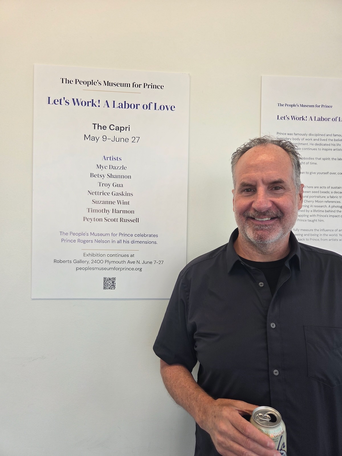 Event photo — Timothy Harmon at The People's Museum for Prince