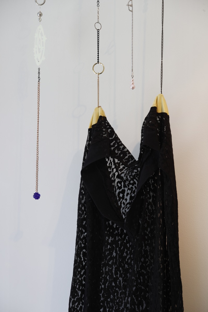 Installation view — Bon Mott, The night _/\_ danced with Prince led to a doctorate in lightning