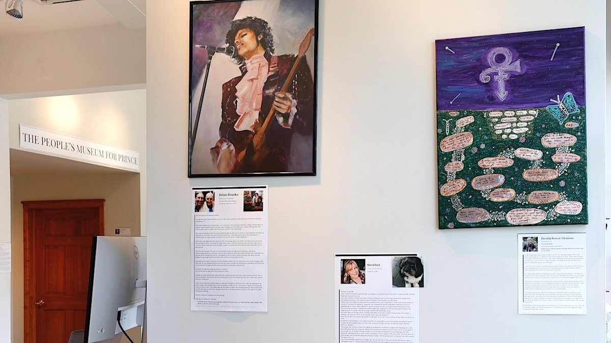 Brenda Bower-Clemons at The People's Museum for Prince