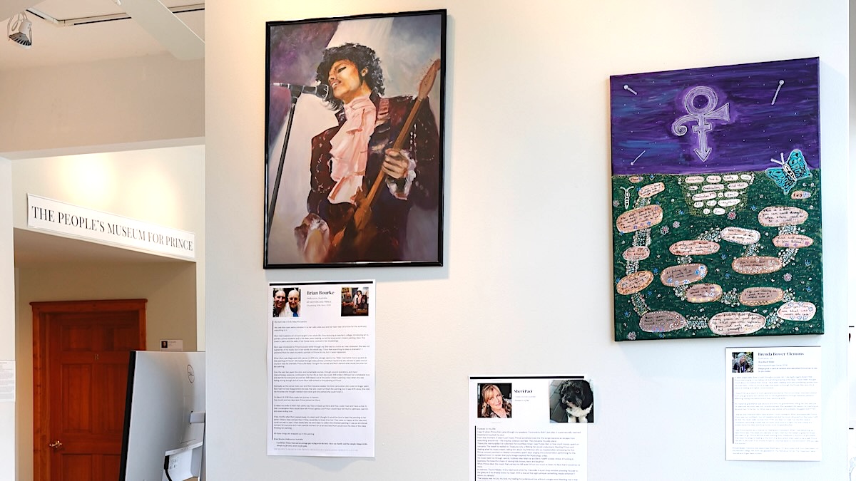 Brian Bourke at The People's Museum for Prince