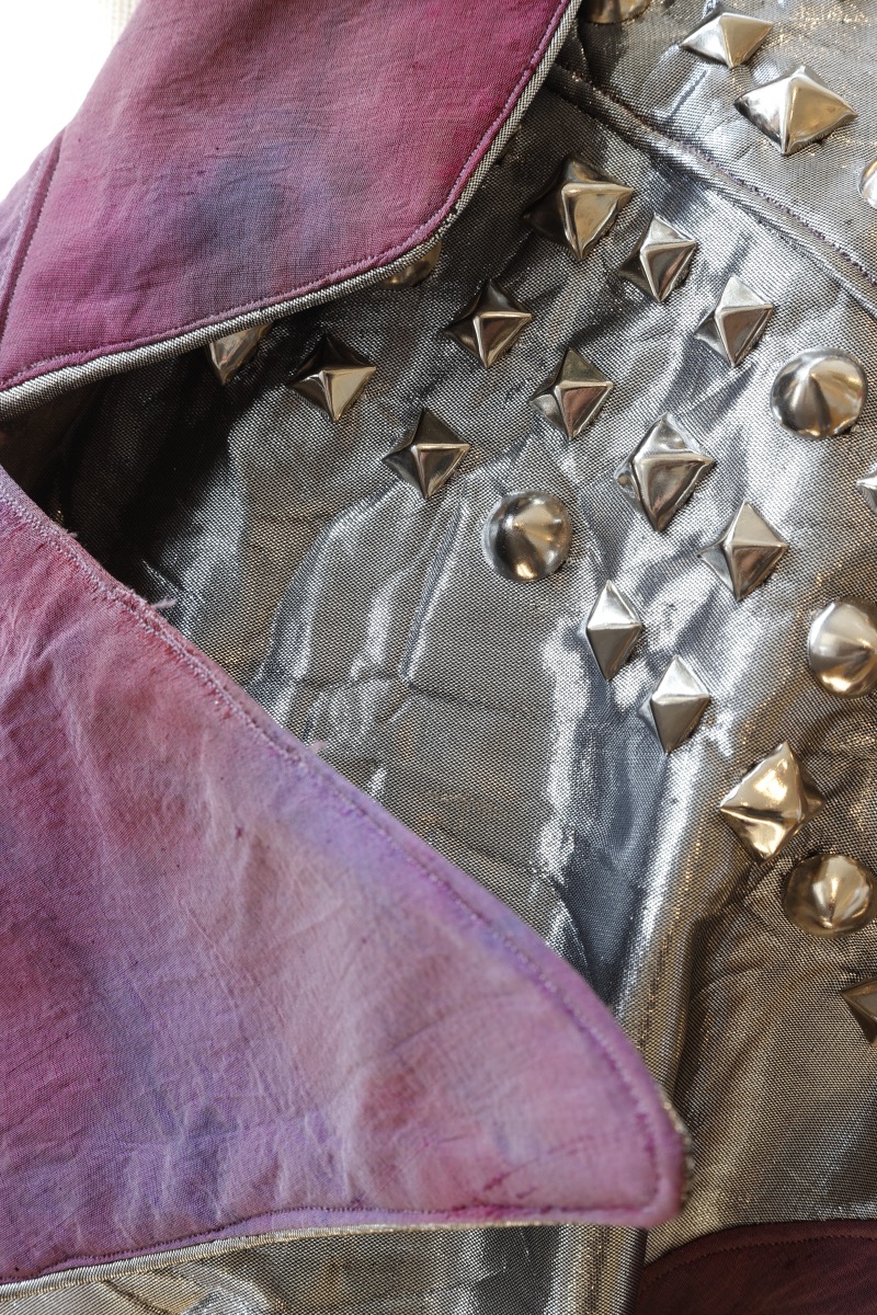 Installation view — Erica Chronowski, Purple Rain-Inspired Jacket