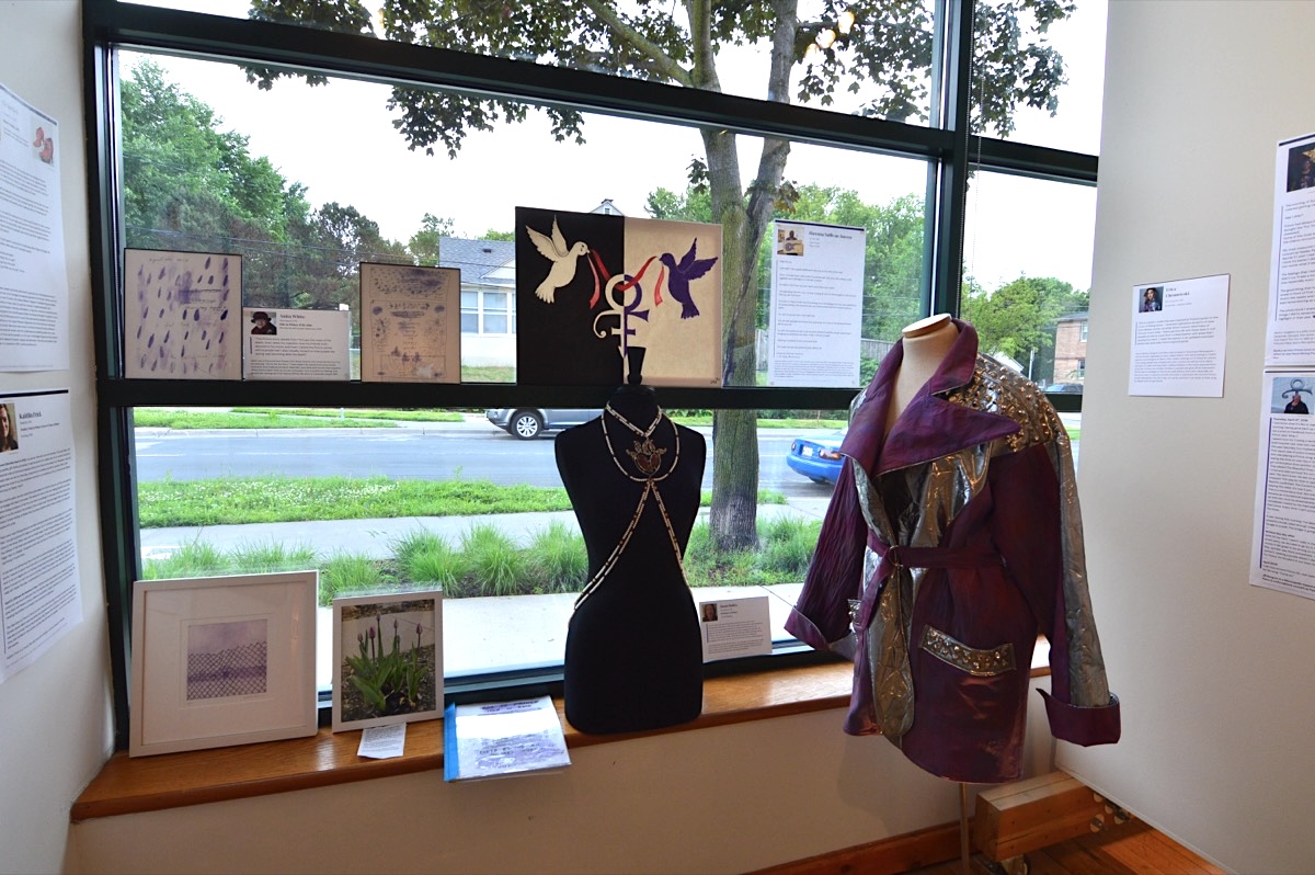 Installation view — Kaitlin Frick, Paisley Park in Winter (Grace is Close to Home)