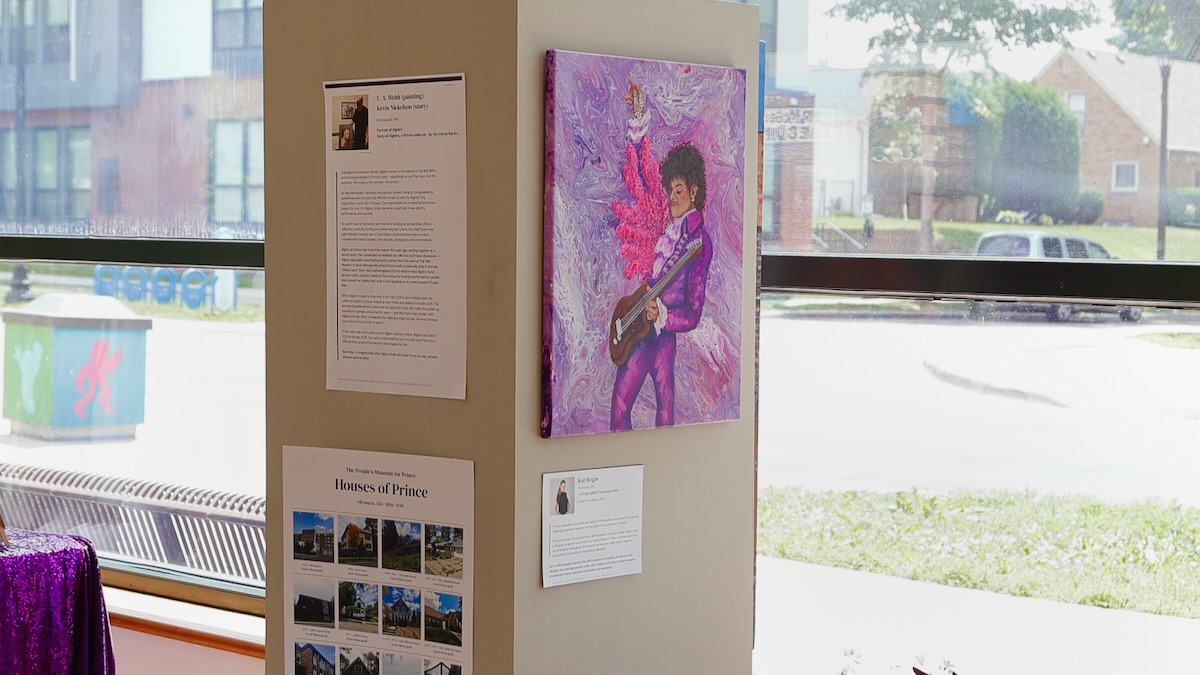Kat Regas at The People's Museum for Prince