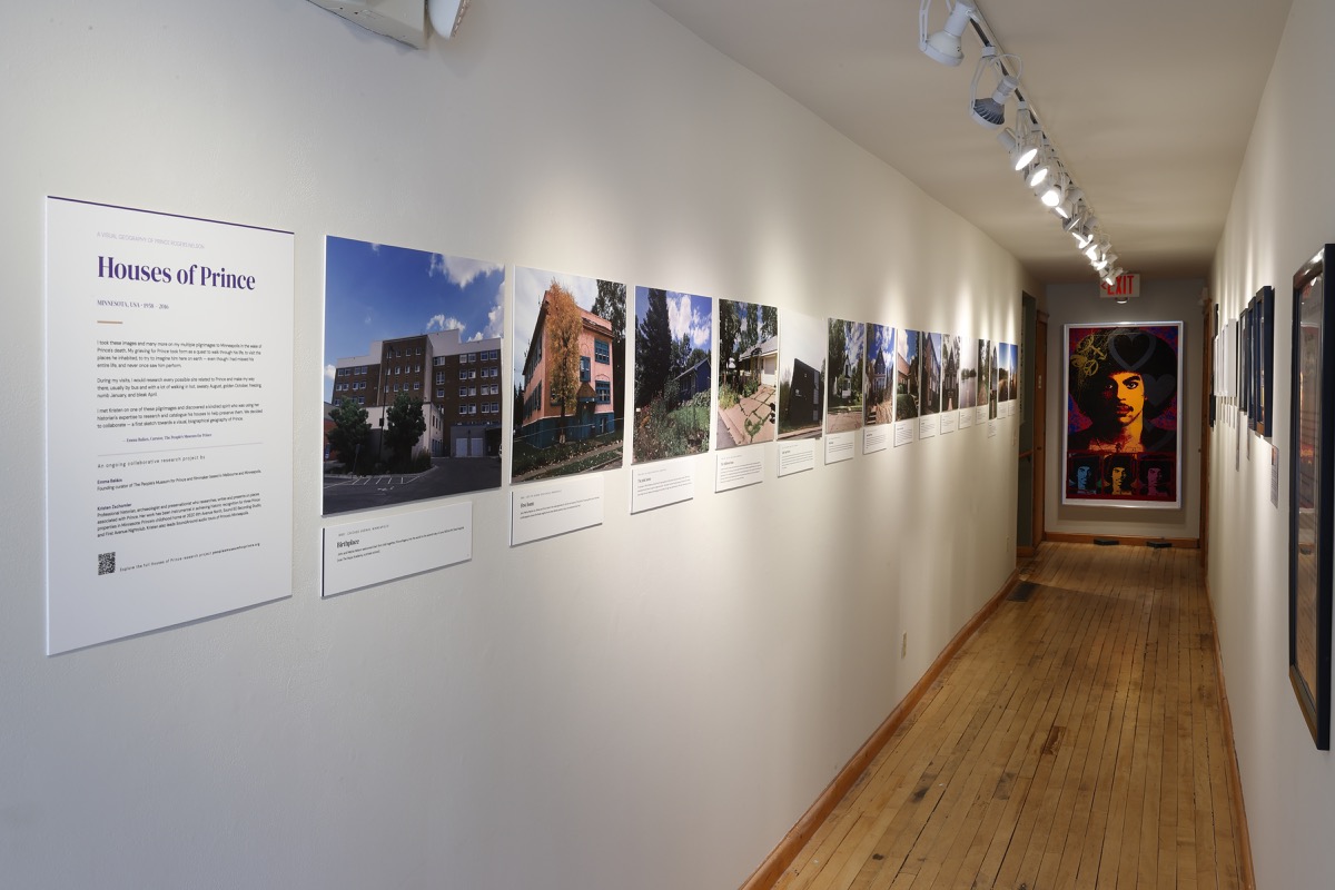 Installation view — Kristen Zschomler & E.C.Balázs, Houses of Prince