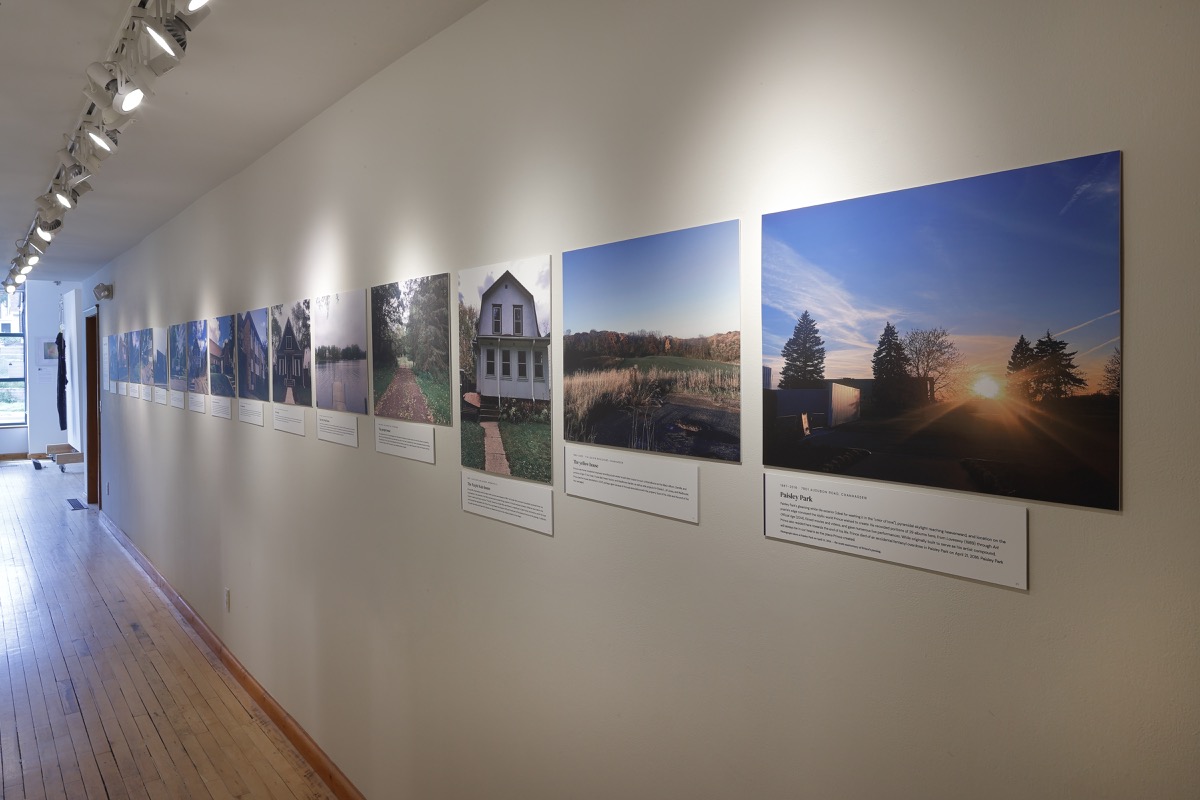 Installation view — Kristen Zschomler & E.C.Balázs, Houses of Prince
