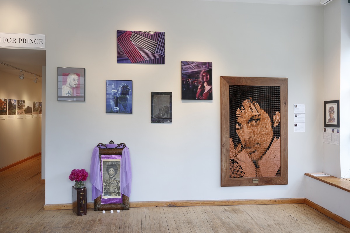 Installation view — Kurt Shafai, Computer Blue