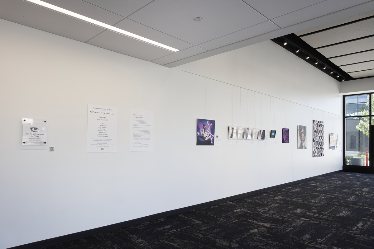 Installation view — Myc Dazzle, When Doves Cry