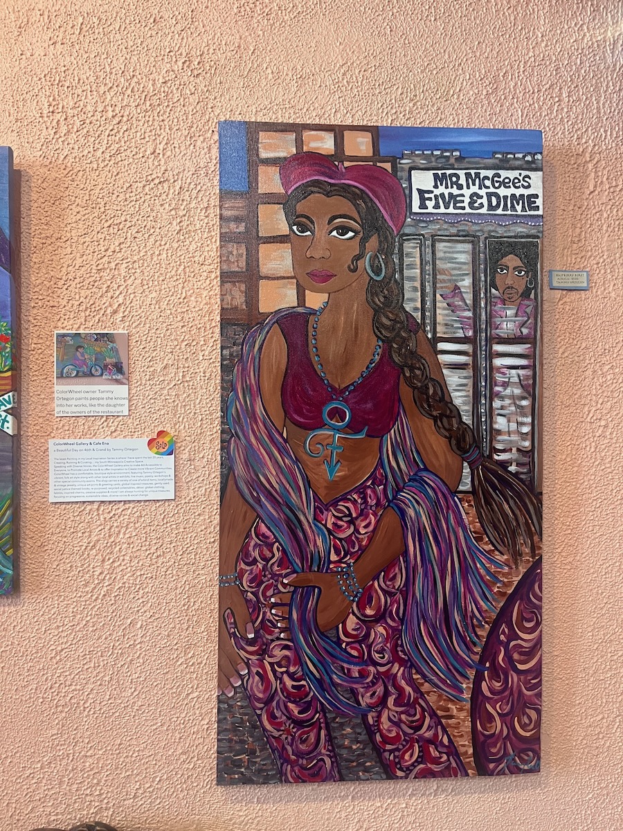 Installation view — Tammy Ortegon, Raspberry Beret